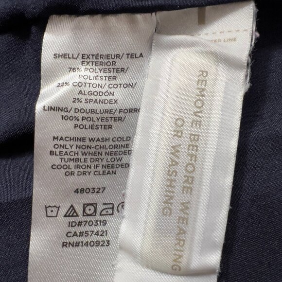 LOFT Petites Floral Jacquard Mini Skirt Multicolor Women's 10P - Picture 5 of 8